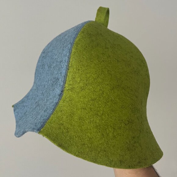 Handmade Wool Felt Sauna Hats - Picture 5 of 5